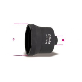 CHIAVE A BUSSOLA MACCHINA PER DADI ASSALE 970EA 98 MM BETA