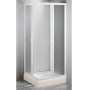 Box Doccia Smart Angolo Forte BSE102001 cm 80x80 x 185 Altezza