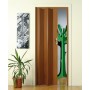 Porta a Soffietto Legno Scuro Maya cm L 83 x H 214 Effetto Legno con Venatura