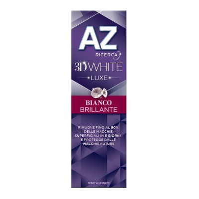 Dentifricio AZ 3DWhite Luxe Bianco Brillante Confezione da 75 Millilitri