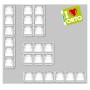 Orto Appeso Componibile Multiuso Piante Aromatiche e Fiori New Vertical Garden Verdemax