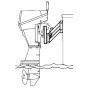 Supporto a Ribalta per Motore Ausiliario Regolazione 5 Posizioni
