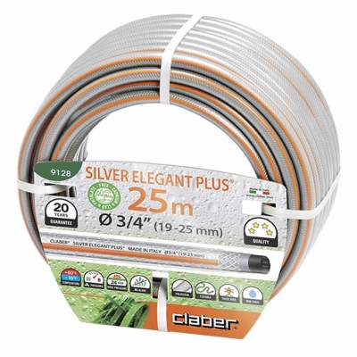 Tubo Irrigazione Silver Elegant Plus Claber 9128 Diametro 3/4” Metri 25 (19-25 mm)