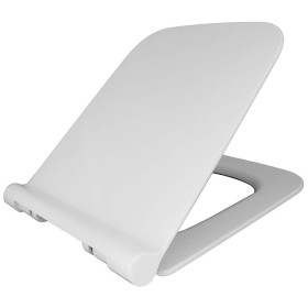 Sedile WC Bianco Slim Metro in PP Chiusura rallentata