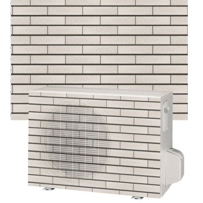 Cover Muro Chiaro Per Climatizzatore Cm 80x60 Per UnitÃ  Esterna