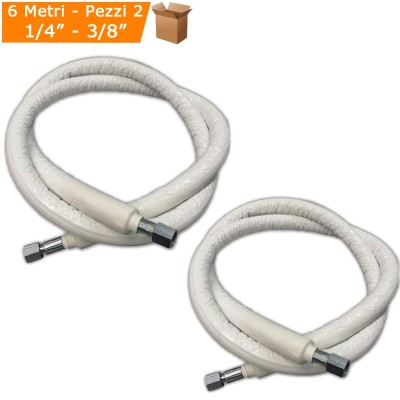 Tubi Per L'istallazione Climatizzatori Fast Pipe 2 Pezzi 6 Metri Diametro mm 1/4 - 3/8