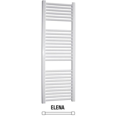 Radiatore Termoarredo A tubi Orizzontali Piano Bianco Ral 9016