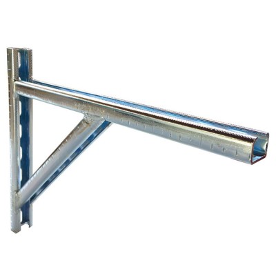 Mensola ALKS 32/20 a Sbalzo Profilo di montaggio a C mm 415 x 385