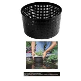 Cesto per Piante Acquatiche Rotondo 21,5xh13