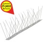 Dissuasori per volatili anti piccioni 80 punte Acciaio inox AISI 304 flessibile scatola da 25 pezzi