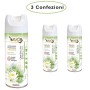 Wexor Spray Antitarme e Antiacaro Giglio Verde e Fiore di Ninfea Professionale 3 Confezioni da 400 Ml