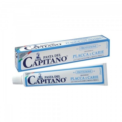 Pasta del Capitano Dentifricio Placca e Carie Confezione da 75 Millilitri