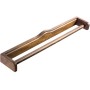 PORTA ASCIUGAMANI LEGNO ANTICHIZZATO NOCE CM 56 MATHILDE