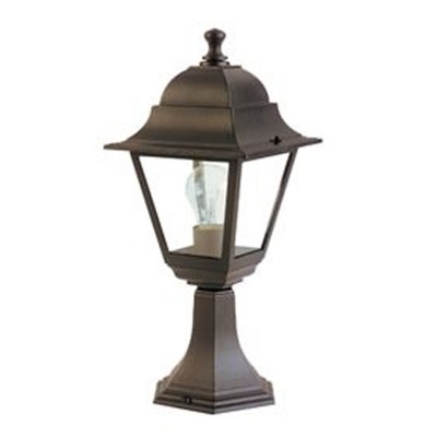 PALETTO DA CANCELLO MURETTO IN ALLUMINIO NERO 956/06