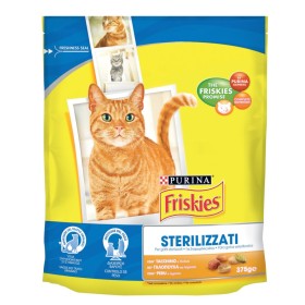 Multipack da 6 Friskies Gatto Crocchette Sterilizzati Tacchino e Verdure Conf da 375 Gr Cadauna