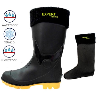 STIVALE PVC N 44 CON IMBOTTITURA TERMICA ESTRAIBILE