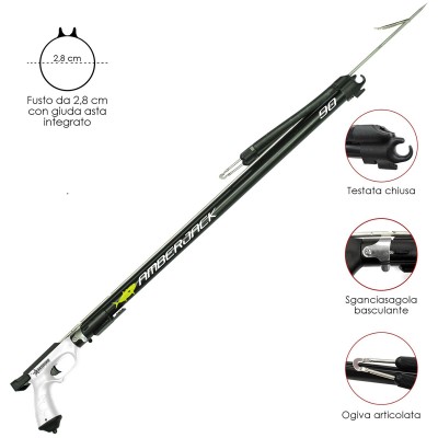 FUCILE ARBALETE AMBERJACK ABISSTAR CM 75 DA SUB