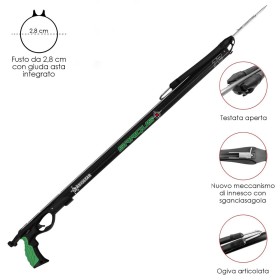 Arbalete Sargus Abysstar Fucile da sub pesca lunghezza cm 60