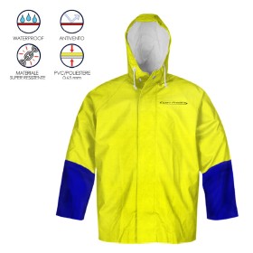 Giacca Professionale Ultrastrong Impermeabile Antivento in Pvc Taglia XXL