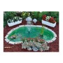 Laghetto da Giardino Termoformato Green Nemi 270 lt dimensioni 185x115x36 cm