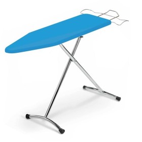 Relax Asse da Stiro Completo con Copertina Blu Made in Italy Regolabile in Altezza