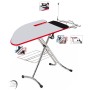 Combiboard Plus Asse da Stiro con Stiramaniche e Area Ignifuga Regolabile in Altezza Made in Italy
