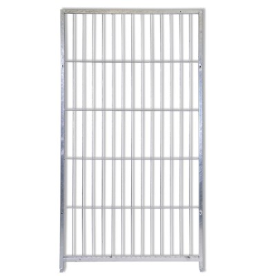 Pannello Semplice in Rete per Box Cani con Zincatura a Caldo 100xh180 Cm