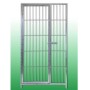 Pannello Modulare con Porta per Box per Cani Zincatura Elettrolitica 100 CM x H 180 CM