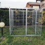 Recinto per Cani Box Modulare Solo Perimetro Metri 2 x 2 Viteria compresa