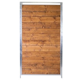 Pannello in Legno Verniciato per Box Cani Zincatura a Caldo 1x1,80 metri