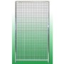 Pannello Semplice in Rete per Box Cani Maglia 5x5 cm Zincatura a Caldo 100xh180 Cm