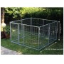 Box Recinto per Cuccioli in Rete con Zincatura a Caldo Dimensioni 200x200xh120 cm