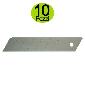 Lame Per Cutter Taglierino Larghezza mm 25 Confezione Pezzi 10 Valex