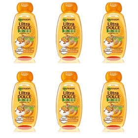 Shampoo 2in1 Bambini Garnier Ultra Dolce all'Estratto di Albicocca 6 Confezioni da 300 ml