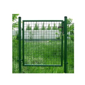 Cancello Verde Battente Singolo Giardino Proland 100x100 Cm