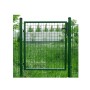 Cancello Verde Battente Singolo Giardino Proland 100x100 Cm