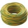Cavo Unipolare Cordina Unipolare Antifiamma Flessibile 1x1,5 mmq Metri 100 NO7V-K 05 Giallo Verde