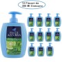 Felce Azzurra Sapone Liquido con Antibatterico Menta e Lime 12 Flaconi da 300 Ml Ciascuno