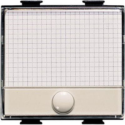 Pulsante Illuminabile Targa Portanome Magic Bticino A5008