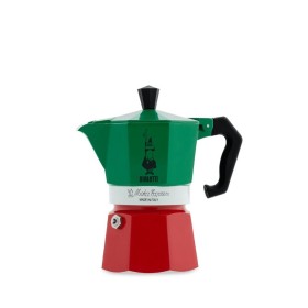Bialetti Caffettiera Moka Express 6 Tazze Colore Tricolore