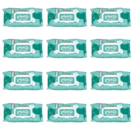 Multipack 12 Confezioni Salviette Per Cani e Gatti Igienizzanti con Clorexidina Mille Usi