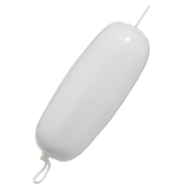 Parabordo Majoni Hole Bianco Con Foro Passante mm 680 x 250 x foro mm 17