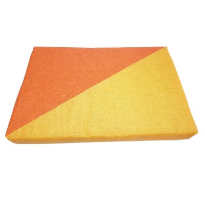 Cuscino per Cani Sfoderabile Waterproof Medora Orange Yellow 80 Cm 