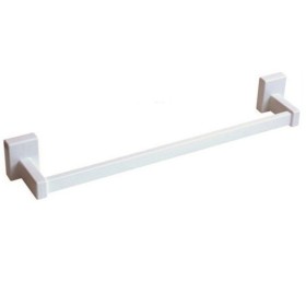 Pika' Porta Asciugamani 45 Centimentri MONICA SUPER MAGNETE Metallo Bianco