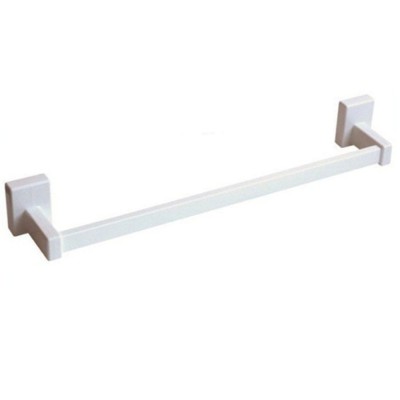 Pika' Porta Asciugamani 45 Centimentri MONICA SUPER MAGNETE Metallo Bianco