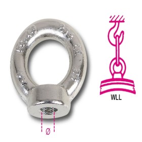 GOLFARI FEMMINA FORGIATI, ACCIAIO INOX A4 8242F ROBUR