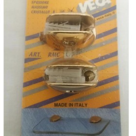 REGGIMENSOLE OVALE MM 8-12 ORO RMC4 PEZZI 2