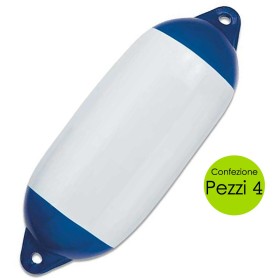 Multipack 4 Pezzi Parabordi Per Imbarcazioni Modello SFO Con Due Fori mm 450x120