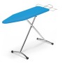 Relax Asse da Stiro con 1 Copertina Aggiuntiva di Ricambio Colore Blu Regolabile in Altezza