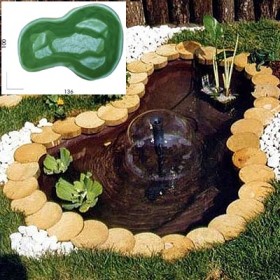 Laghetto da Giardino Green Bracciano 220 lt
